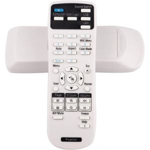 Télécommande pour Epson EB-X11 EB-S41 EB-X41 EB-S11 EB-X31 EB-X39 EH-TW610 EH-TW650 EH-TW570 EB-945H EB-955WH EB-965H EB-98H EB-S27 EB-W28 EB-W29 EB-X27 EB-X29 EB-X30 EB-1840W Vidéoprojecteurs - Neuf