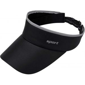 KAL-Femme Visière Casquette De Soleil Casquette Pare-Soleil Casquette De Visière Chapeau De Plage Anti-Uv Réglable Chapeau D'Eté Séchage Rapide Casquette Golf Pour Camping Voyage Plage - Neuf