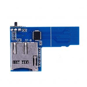 Commutateur à double système 2 en 1 Carte Micro SD / TF Carte de stockage Carte mémoire adaptateur à double carte TF pour Raspberry Pi - Neuf