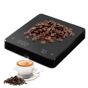 Balance Cuisine, Balance De Precision 3 Kg/0,1 G, Pese Aliment Cuisine Rechargeable, Balance Caf&eacute; Avec Minuteur, Led Display, Balance Electronique Portable - Neuf