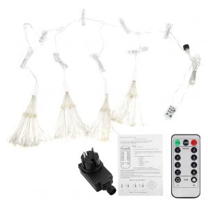 Hjlian Plafonnier Led Etanche Avec Telecommande, Prise Ue 220 V - Neuf