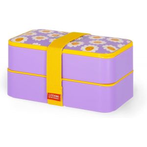 Kal- Boîte À Déjeuner, Boîte À Lunch Avec 3 Couverts Inclus, Boîte À Déjeuner, Capacité 1200 Ml, À Preuve De Fuite, Convient Au Micro-Ondes Et Au Lave-Vaisselle, Idéal Pour Sccuola, Bureau, - Neuf