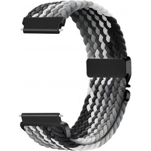 Kalanka-Nylon Bracelet Montre Tressé 18mm 20mm 22mm, Élastique De Remplacement À Dégagement Rapide Pour Femmes Et Hommes - Neuf