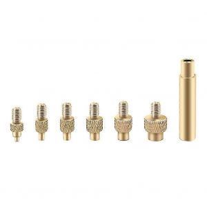 Insert thermique écrou fer pointe M2 M3 M5 M6 M8 Fil en laiton Kit intégré Outil d'insertion de chaleur pour impression 3D - Neuf