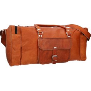 acdsgd-Sac de Voyage Cuir - Harvey Sac a Dos Voyage Homme - Sac de Voyage Femme Dos Vintage Homme Family Bag Packtravel Marron - Neuf