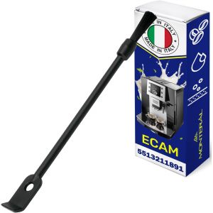 KALANKA-Brosse avec Grattoir pour le Nettoyage de Machines a Cafe Automatiques avec le Code Original 5513211891 pour DeLonghi ECAM - MADE IN ITALY - Garantie de 10 Ans - - Neuf