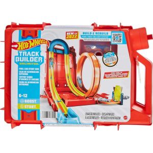 ERYI-Coffret Construction Circuit Petite Voiture Cascades Bidon D¿Essence Track Builder Unlimited, 1 Véhicule Inclus, Jouet Enfant, A Partir De 6 Ans, Hdx78 - Neuf