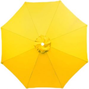 Auvent De Remplacement Pour Parasol 3.5m/3.0m/2.8m/2.7m/2.5m/2.3m/2m 6/8 Baleines,Toile De Parasol Déporté Remplacement Pour Cour,Jardin,Plage,Protection Uv.[F249] - Neuf
