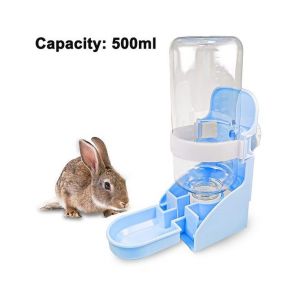 Distributeur D'eau Automatique Pour Animaux De Compagnie - Fontaine Suspendue Étanche De 500 Ml Pour Lapins, Cochons D'inde Et Petits Animaux - Silencieux Et Hygiénique - Neuf