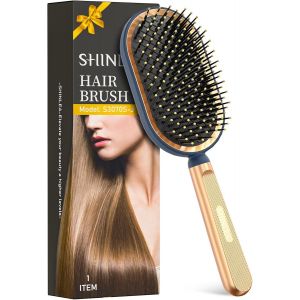 Brosse &Agrave; Cheveux Coussin Pour Coiffure Humide S&egrave;che, Brosse &Agrave; Cheveux Pour Massage Du Cuir Chevelu Pour Hommes, Femmes Et Enfants, R&eacute;duisant Les Enchev&ecirc;trements Et La Casse Des Cheveux - Neuf
