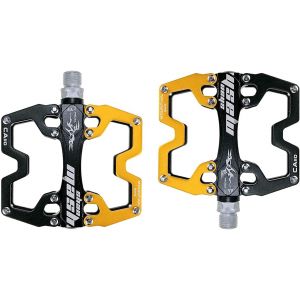 Subzonal-P&eacute;dales Parall&egrave;les Pour V&eacute;lo De Route Et Vtt 9/16 Pouces Ultra L&eacute;g&egrave;res Plates En Alliage D'aluminium &Agrave; Roulement Scell&eacute; Avec Antid&eacute;rapant 1 Paire - Neuf