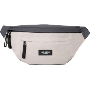 CAUC-Larkson Sac Banane Femme & Homme Sable Gris - Ole - Sacoche de Ceinture pour Festival, Voyage & Sport - Petit Sac &agrave; Main Fashion - D&eacute;perlant - Neuf