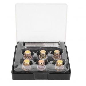 M13 x 1.25MM Bouchon de vidange d'huile Robinet Filetage Kit de réparation Huile Carter Vis Outil de refiletage - Neuf