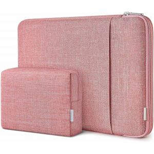 360° Protection Housse 13 Pouces Compatible Avec 13 Macbook Air M3/M2/M1 2025-2018, 13 Macbook Pro M2/M1 2022-2016, Surface Pro 11/10/9/X/8/7/6/5/4/3, Pochette Pour Ordinateur Portable, Rouge - Neuf