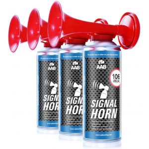 Acdsgd-3x Signal Horn 106 Db(A) Ininflammable - Jusqu'&agrave; 120 Signaux, Pour Euro 2024 Football Championnat, Pour &Eacute;v&eacute;nements Sportifs, Klaxon Corne De Brume, Corne De Brume, Vuvuzela, Bateau - Neuf