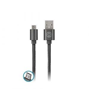 Kalcx-C&acirc;ble De Charge Micro Usb En Cuir Pour Smartphone Android Samsung Galaxy Sony Xperia Htc Huawei Lg Microsoft - Neuf