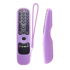 Étui de protection antidérapant en Silicone pour télécommande LG Magic 2021/22/23/24, adapté à LG MR21/22/23GA--Violet - Neuf