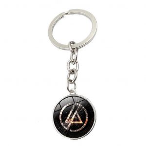 Voiture porte-Clés pour Linkin Park Catena Clé Dell Auto Avec le Logo Anti-Perte de Clé Pendentif Titulaire de la Carte de Taille G - Neuf