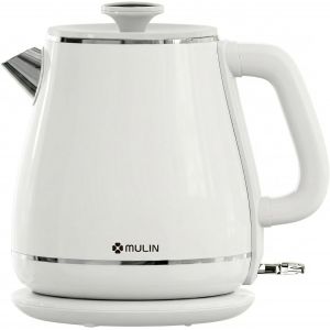 Mulin Bouilloire Vintage, &Eacute;bullition Rapide, Bouilloire &Eacute;lectrique 1,8L, 2200W,Arr&ecirc;t Automatique, Base &Agrave; 362&deg; - Neuf