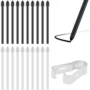 Lot de 20 Pointes Remplacement pour Samsung S Pen,&Eacute;cran Tactile Stylet Pointe Stylo avec Outil d'Installation pour Galaxy Tab S6 Lite/S7 FE/S9+ Plus/S9 FE+ Plus/S9 FE/S9/S9 Ultra/S8 Ultra/S8+ Plus/S8 - Neuf