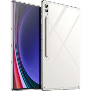 Coque Clair Pour Samsung Galaxy Tab S10 Ultra/Tab S9 Ultra 14,6 Pouces, &Eacute;tui Housse Transparente Antichoc Fine Avec Dos En Pc Dur Et Tpu Souple (Transparente) - Neuf