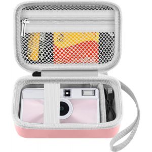 Étui de Protection pour Appareil Photo numérique, Compatible avec Kodak EKTAR H35, étui de Protection pour Appareil Photo Compact (étui de Protection Uniquement) Rose - Neuf