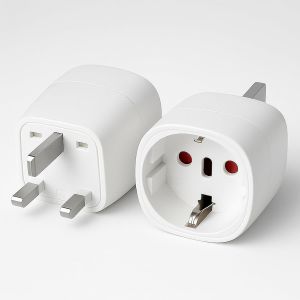 ERYI-Adaptateur Prise Anglaise, Adaptateur Prise G, Prise Anglaise Adaptateur Francais, Adaptateur Prise Uk, Prise Adaptateur Anglaise, Adaptateur Prise Irlande, Angleterre, Ecosse (2 Pièces) - Neuf