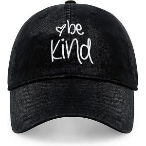 Be Kind Trendy Femmes Casquette De Baseball Unisexe Mode Coton Polo Style Fun Inspirant Dicton Saisonnier - Neuf