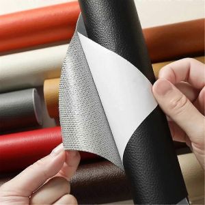 Autocollant en cuir pour reparation de canape, meuble, table, chaise, siege, sac, chaussure, lit, reparation, cuir synthetique - Neuf