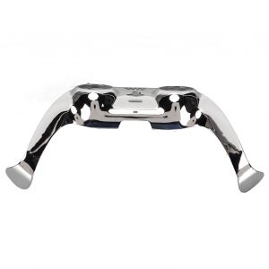 Plaque Frontale De ContrôLeur Ps5, Bricolage, Clip De Remplacement, Coque, Accessoires De DéCoration Avec Couvercles De Joystick, Argent - Neuf