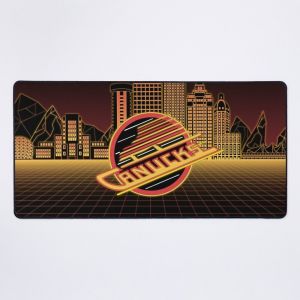 Grand Tapis de Souris Gaming pour Bureau Canucks de Vancouver 75x40cm Antidérapante Clavie - Neuf