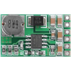 Module abaisseur,Module d'alimentation de Conversion abaisseur DC-DC 5-27V à 3.7V/5V/9V/12V Module d'alimentation stabilisateur de Tension électronique(3V7) - Neuf
