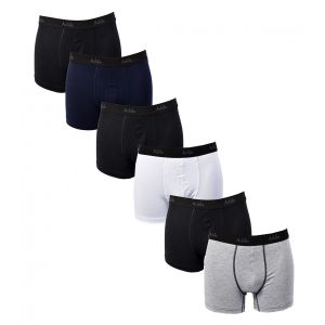 Boxer Homme Achile Ultra Confort Qualit&eacute; Fran&ccedil;aise Pack De 6 Boxers Achile Assortis - Neuf
