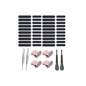 Kit de protection anti-poussi&egrave;re pour haut-parleur d'iPhone - Comprend des bouchons anti-poussi&egrave;re et une grille - Or rose - Neuf