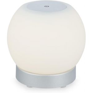 Wireless LED Table Lamp with Touch, Dimmable by Levels, Glass Lampshade, Bedside Lamp, Reading Light, LED Lamp, Camping Lamp, Table Lamp, Table Lamp, Lamp - Neuf