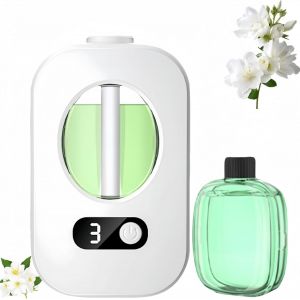 KALANKA-Diffuseur d'aromathérapie automatique, diffuseur d'huiles essentielles, rechargeable, 4 vitesses réglables, diffuseur d'huiles essentielles mural, version à affichage numérique du diffuseur d - Neuf
