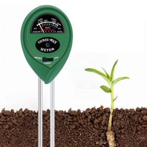 Le Ph Du Sol Testeur, Trois-En-Un Sol Testeur, Usine Sol Suite De Tests Avec L'humidité/Lumière/Ph, Adapté Pour L'éclairage Et Le Test De Ph De Jardin, La Ferme, Et La Piscine, Je - Neuf