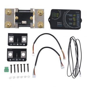 XYONG Moniteur de puissance de batterie, application multifonctionnelle, controle de tension, coulometre de courant 0 V-120 V 0-600 A - Neuf
