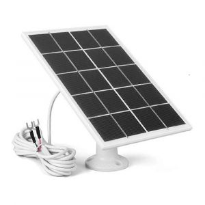 Panneau solaire 3 W pour sonnette video Ring 4/3/3 Plus/2, chargeur intelligent de surveillance - Noir - Neuf