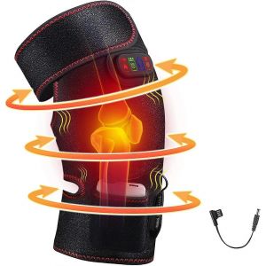 Genouillère 2 En 1 Pour Soulager Les Douleurs Arthritiques, Support Chauffant Pour Genou, Coussin Chauffant Pour Genou Avec Ou Sans Froid, Genouillère Chauffante Électrique - Neuf