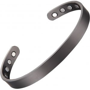 Bracelet En Cuivre Pour Homme Et Femme 99,9 % Pur Cuivre Réglable Avec 8 Aimants,Cuivre - Neuf
