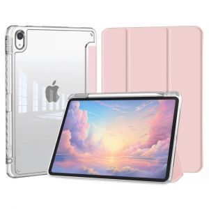 Pour &Eacute;tui Ipad 10e G&eacute;n&eacute;ration Ipad Air 11 13 2024 M2 &Eacute;tui Pro 11 13 M4 Air 4 5th 10.9 10.2 7 8 9th 9.7 Pro 11 12.9 Mini7 6 Couverture.Pink.9.7 5 6th Air 1 2 - Neuf