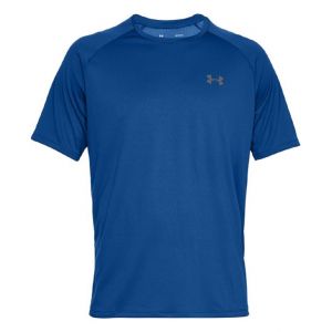 Maillot Technique Running Manches Courtes - Homme - Ua005 - Bleu Roi - Under Armour - Neuf