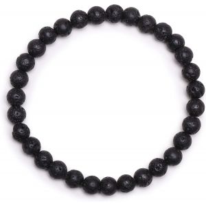 Kal-Bracelet Pierre De Lave Bracelet Pierre Naturelle Bracelet Pierre Bracelet Perles Femme Bracelet Femme Bijoux Femme Cadeau Femme Cadeau Anniversaire Femme Cadeau Noel Cadeau Noel Femme - Neuf