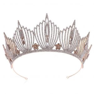 Diad&iquest;&iquest;Me En Cristal Pour Mariage, Accessoire De Cheveux De Reine Et De Princesse, Bijou De Mari&iquest;&iquest;E Pour Femme - Neuf