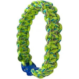 Eryi-Bracelet Drapeau De L'espagne Pour Homme Et Femme. Bracelet En Corde Tressée. Bracelet En Cuir Et Tissu Espagnol Avec Fermoir. - Neuf