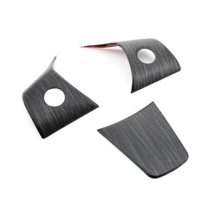 Garniture de protection de volant en grain de bois brossé pour Model 3 Model Y - Neuf