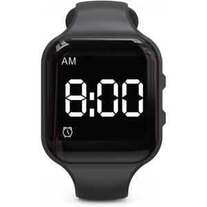 Montre D'apprentissage De La Propreté - Alarme Vibrante Silencieuse - Avec Jusqu'à 8 Alarmes Personnelles Et Alarme Médicamenteuse, Carré Violet., Moderne - Neuf