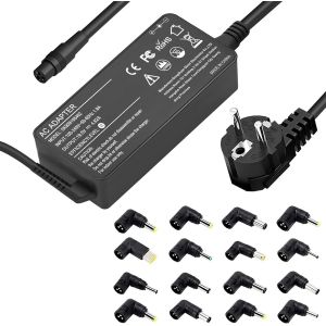 90W Universel PC Compatible avec Ordinateur Portable HP ASUS Lenovo Dell Acer IBM Toshiba Samsung Sony Fujitsu Gateway Ordinateur Portable Ultrabook Cordon d'alimentation avec 16 connecteur - Neuf