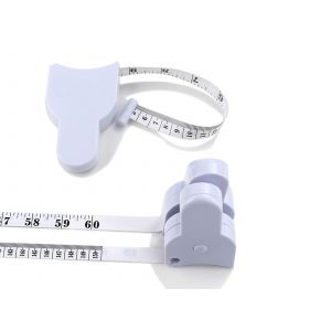 M&egrave;tre ruban r&eacute;tractable pour le corps, 150 cm, avec syst&egrave;me de double mesure - Neuf